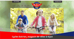 Desktop Screenshot of cycles-dutrion.com